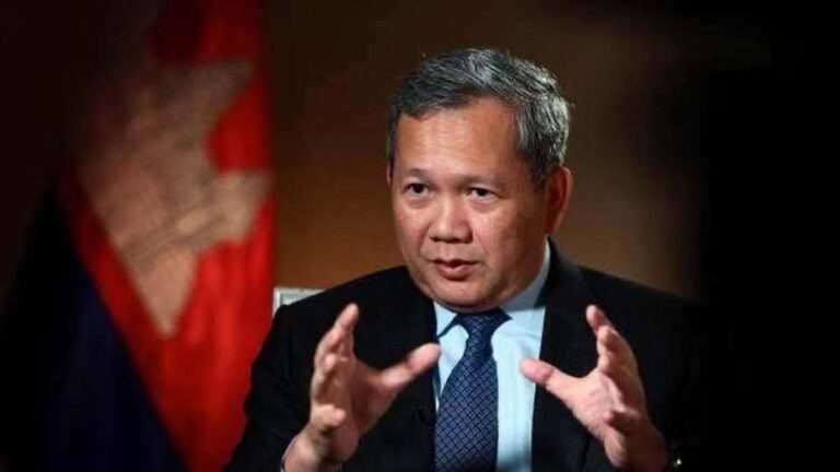 洪马内称泰国军队违反和平协议 持续深入柬埔寨境内
